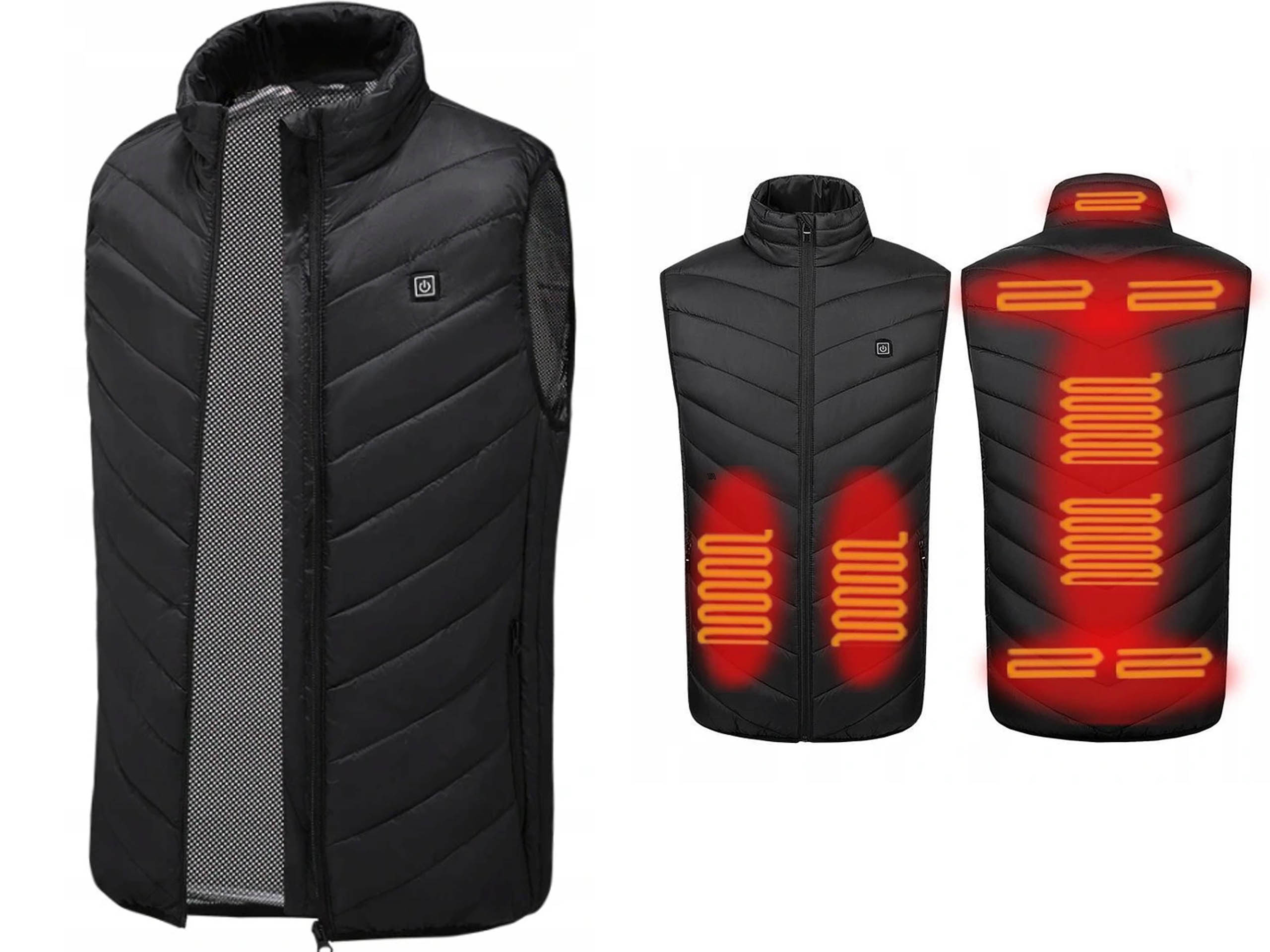 CIEPŁA KAMIZELKA PODGRZEWANA OCIEPLANA USB L 45C Marka inna