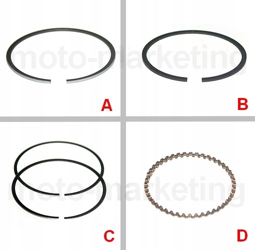 PIERŚCIEŃ 47mm HONDA C70 C PASSPORT PASPORT 4T 70 Producent inny