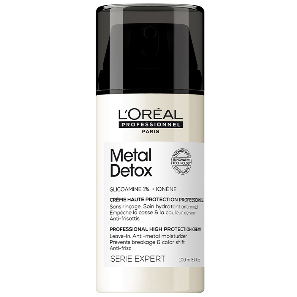 L'oreal Metal Detox Krém Proti Krepatění Na Vlasy 100 ml