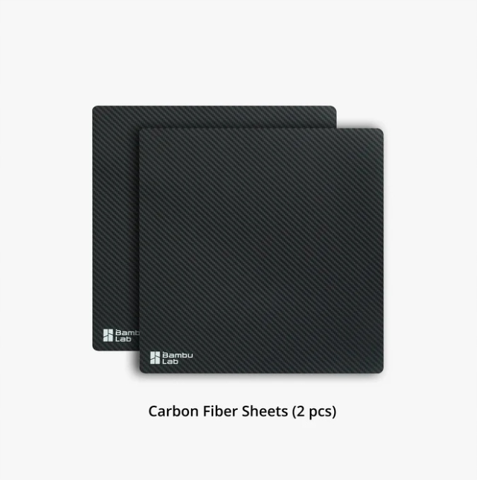 Bambu Lab 3D Effect Sheet arkusz z efektem Carbon Fiber P1 X1 A1 2 szt.