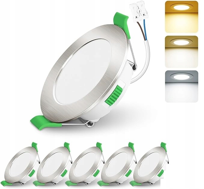 Led Zapuštěné Stropní Svítidlo Nastavitelné 3CCT 4 V 310 LM 230 V, Stmívatelné