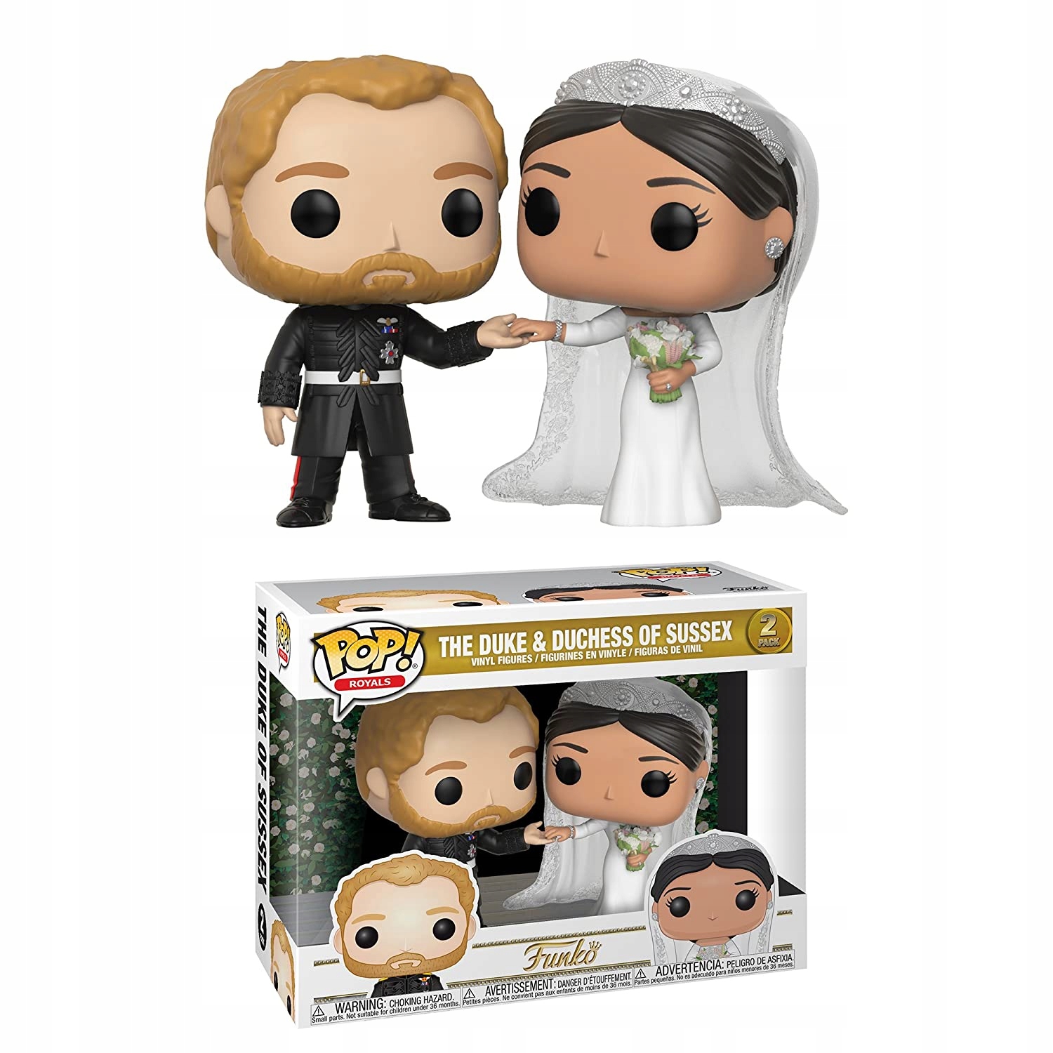 Funko Pop! Vévoda a vévodkyně ze Sussexu