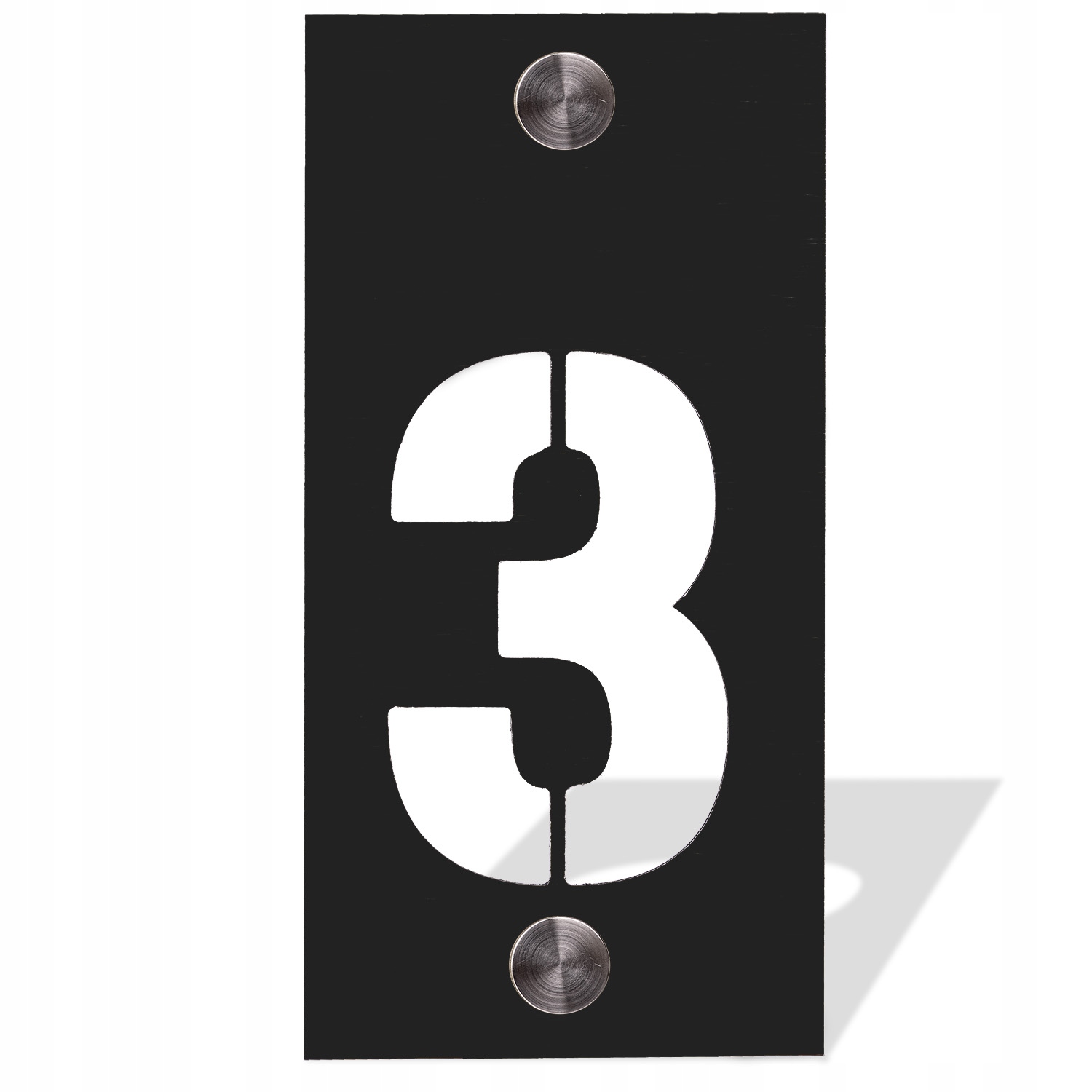 

Tabliczka Adresowa Na Dom Aluminiowa Cyfra '3'