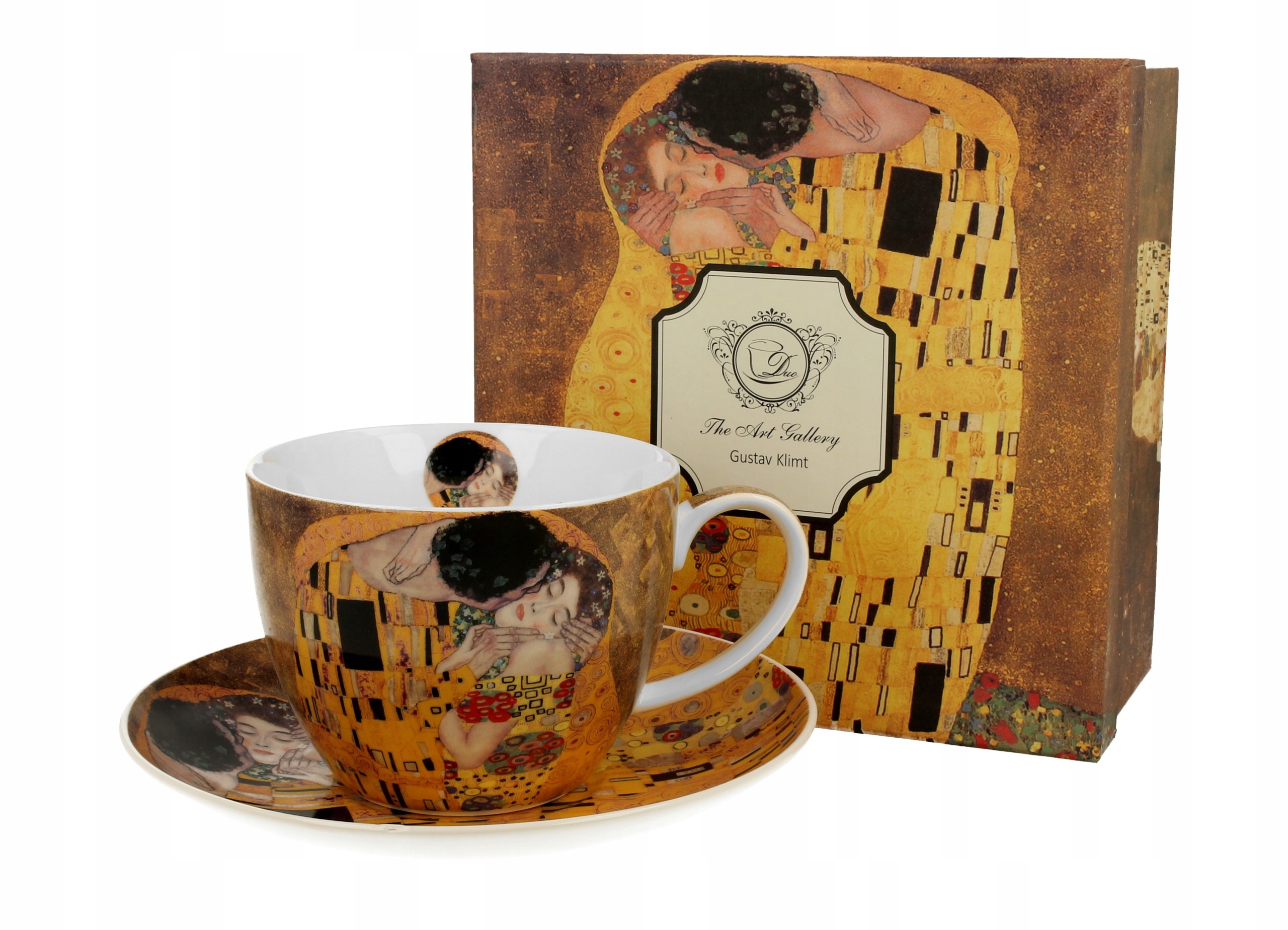 

Filiżanka Jumbo The Kiss by Gustav Klimt 470 ml