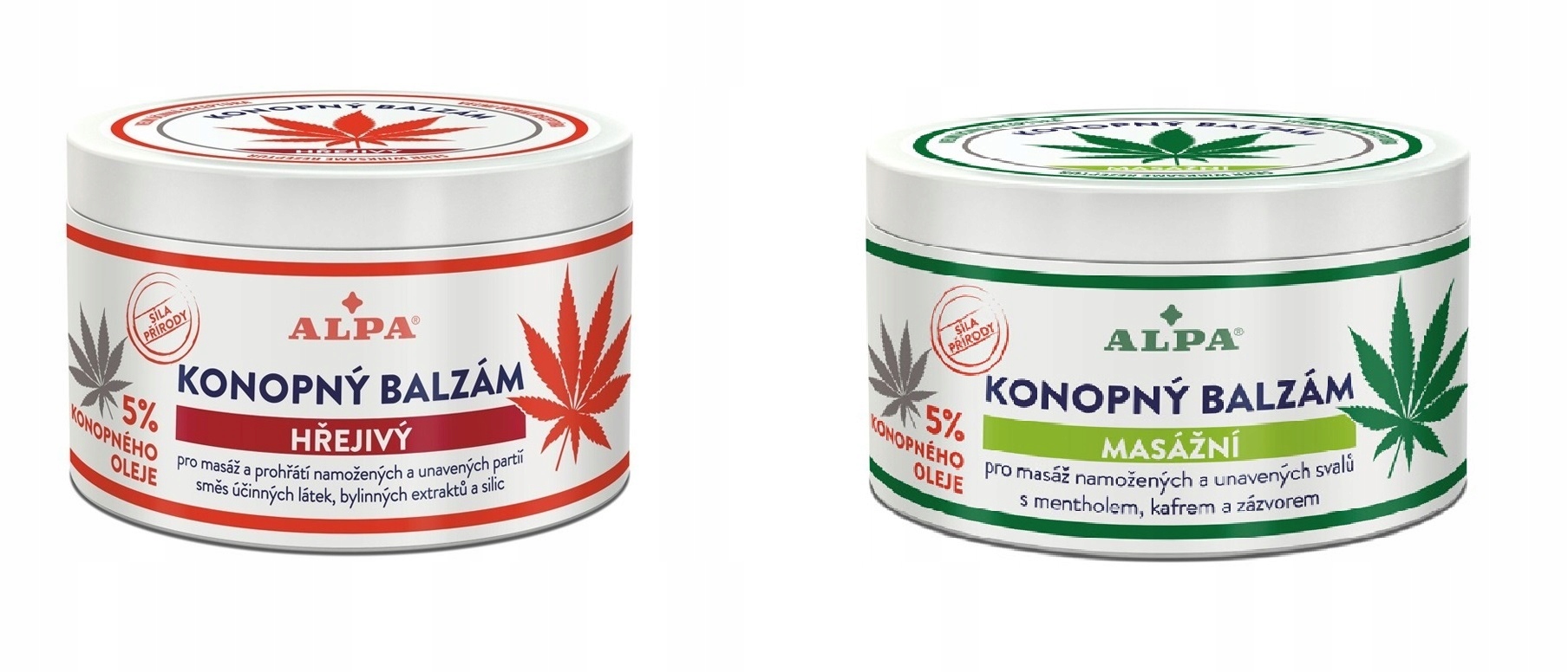 

2x Alpa Maść Konopna balsam na ból mięśni stawów