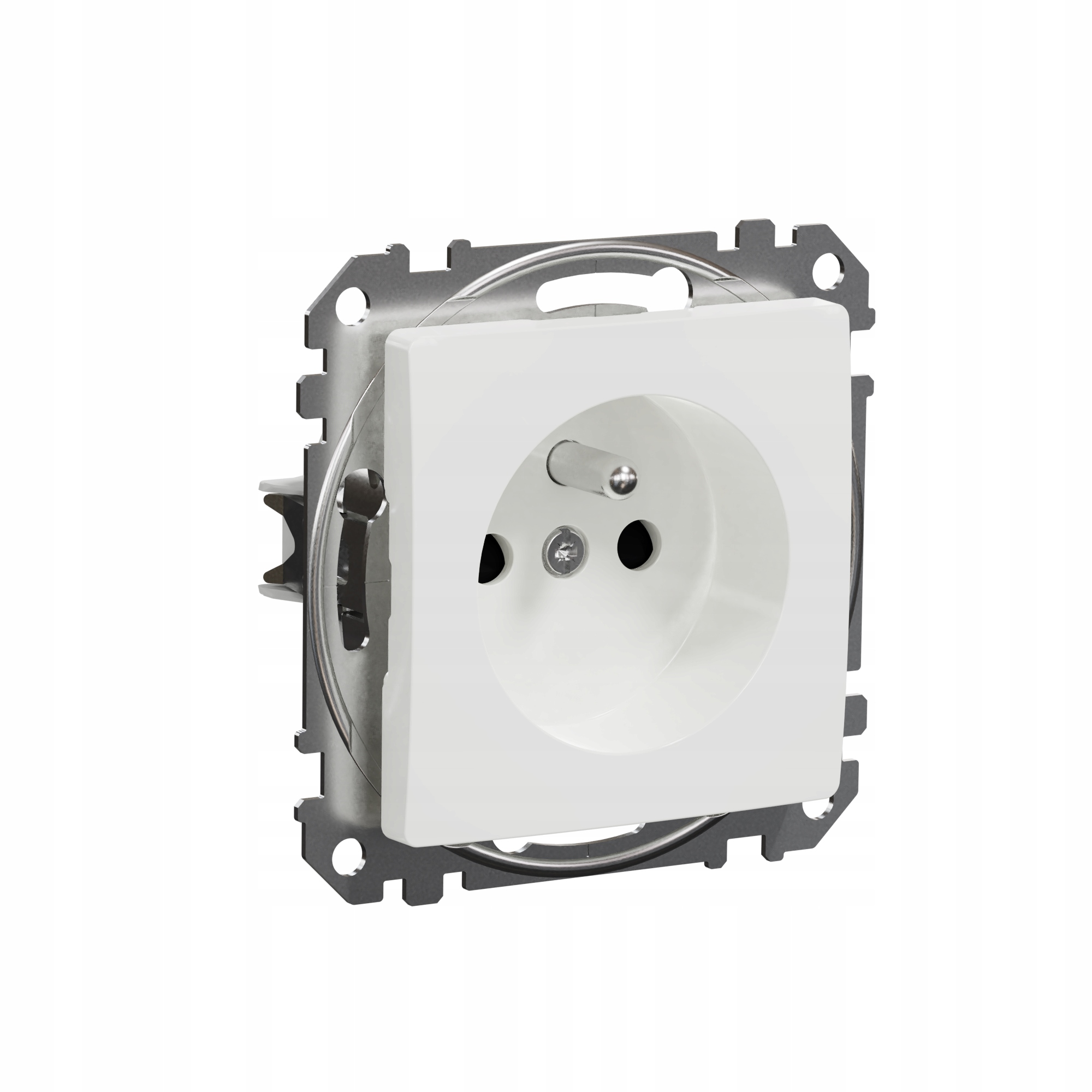 Sedna Design Gniazdo pojed z przesłonami białe Kod producenta SDD111012