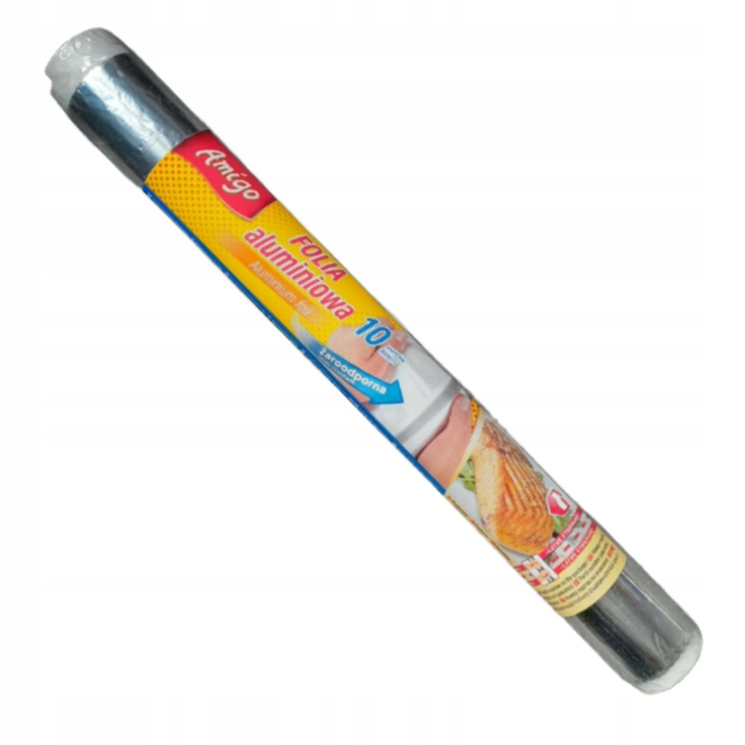 

Folia aluminiowa Amigo 28cm x 10m