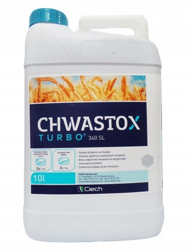 

Chwastox Turbo 340SL 10l na chwasty dwuliścienne