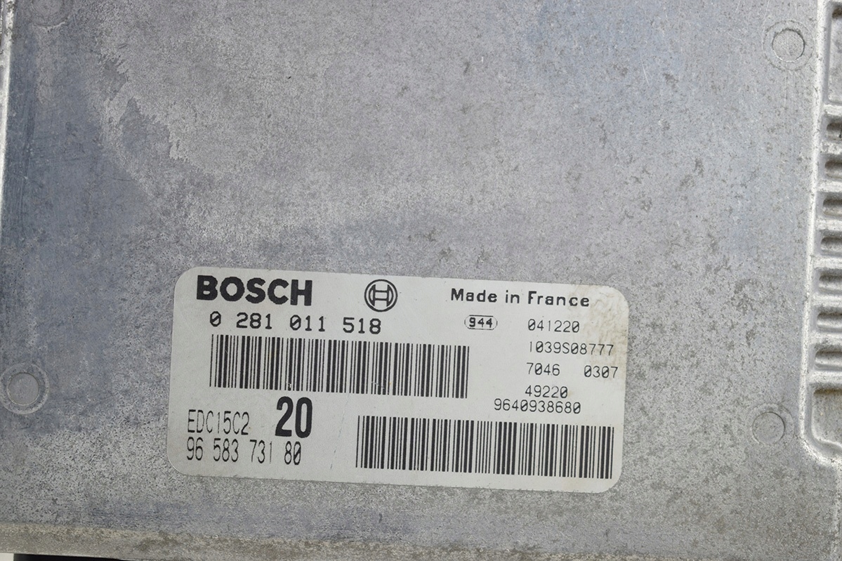 Computer Bedienteil CITROEN PEUGEOT 0281011518