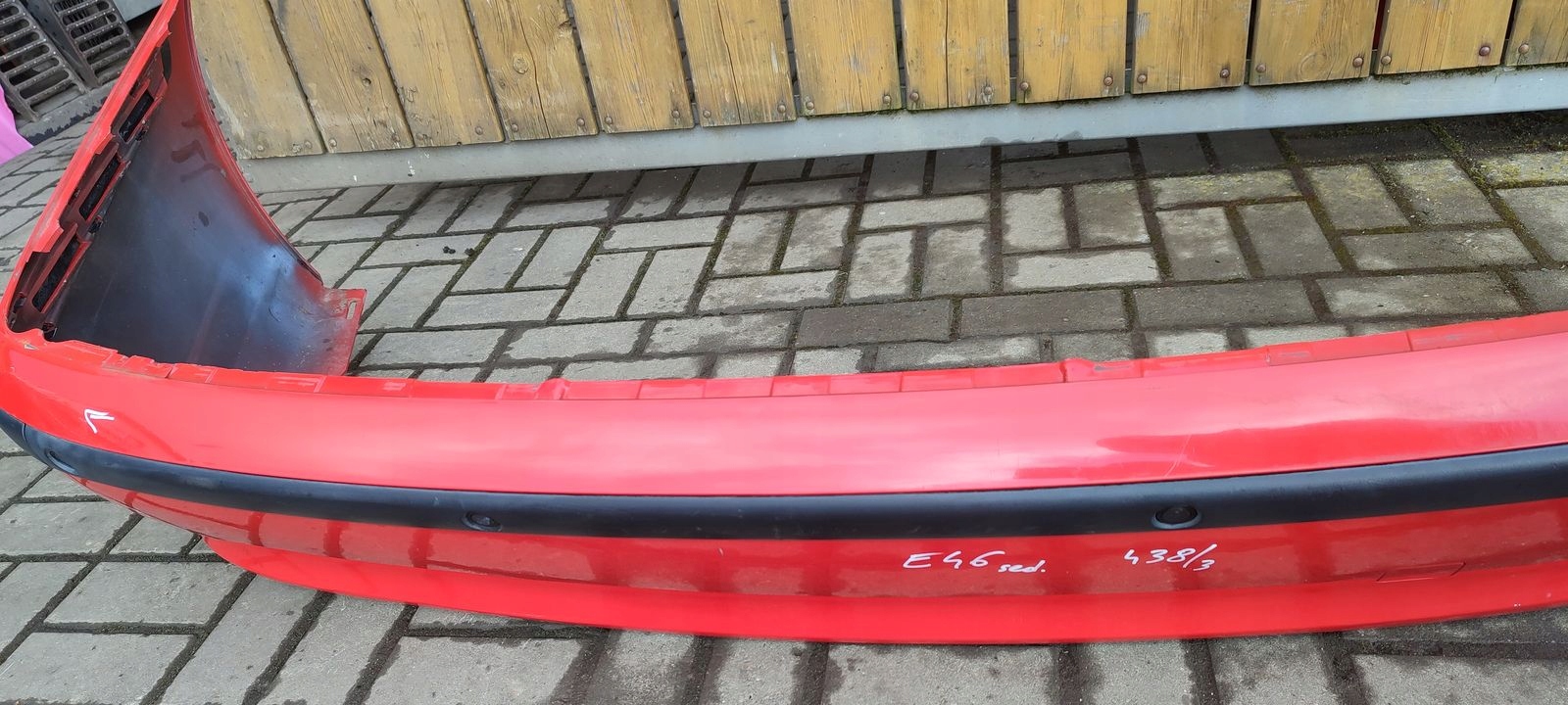 bumper rear part rear BMW E46 LIFT sedan 438/3
