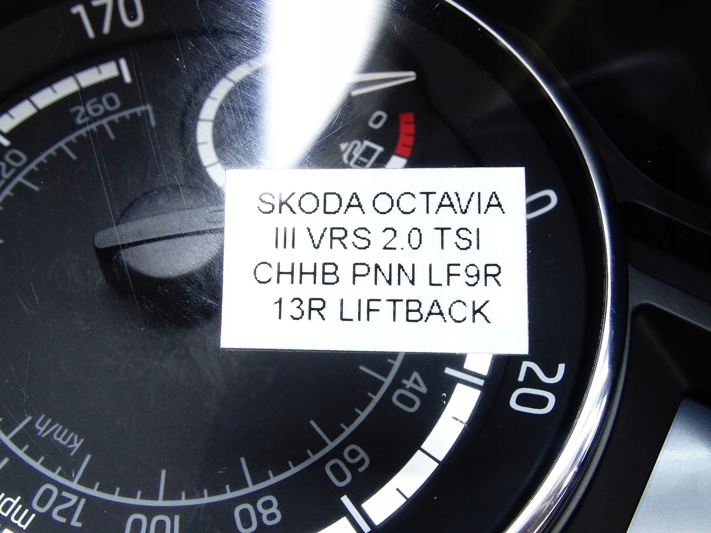 dials dials CLUSTER GAUGES SKODA OCTAVIA III 2.0 TSI 5E0920961C