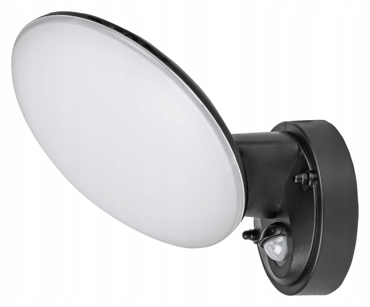 Moderní venkovní nástěnné svítidlo s Led senzorem 12W Varna černé Rabalux