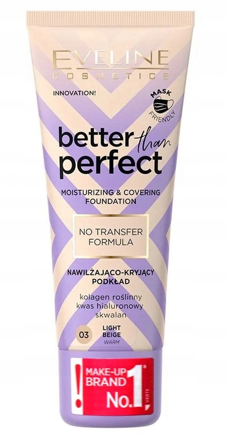 

Eveline Better than perfect podkład 03 Light Beige