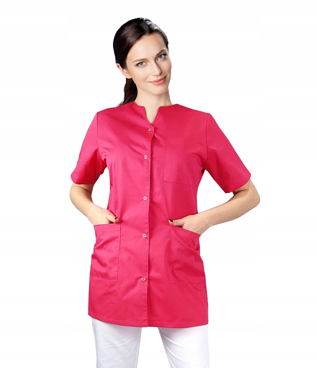 

Żakiet medyczny damski, bluza, amarant r.48