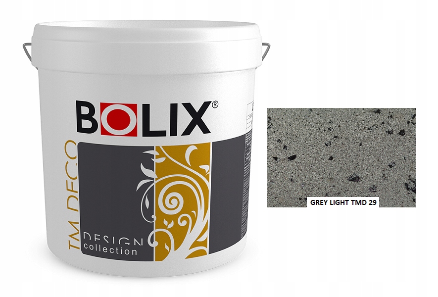 Bolix Tm Deco Tynk Dekoracyjny 25kg Grey Light