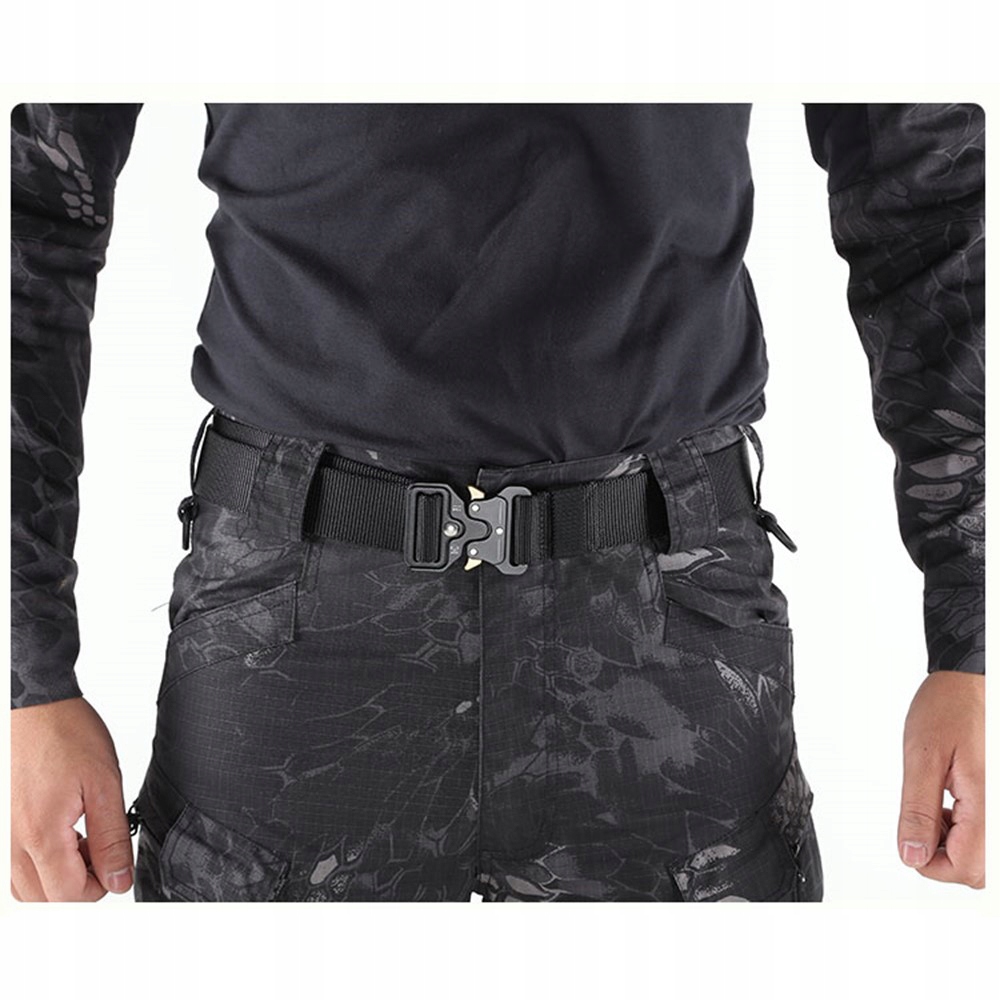 PASEK PAS TAKTYCZNY PARCIANY WOJSKOWY Z KLAMRĄ QUICK RELEASE NOWE KOLORY Model FX52