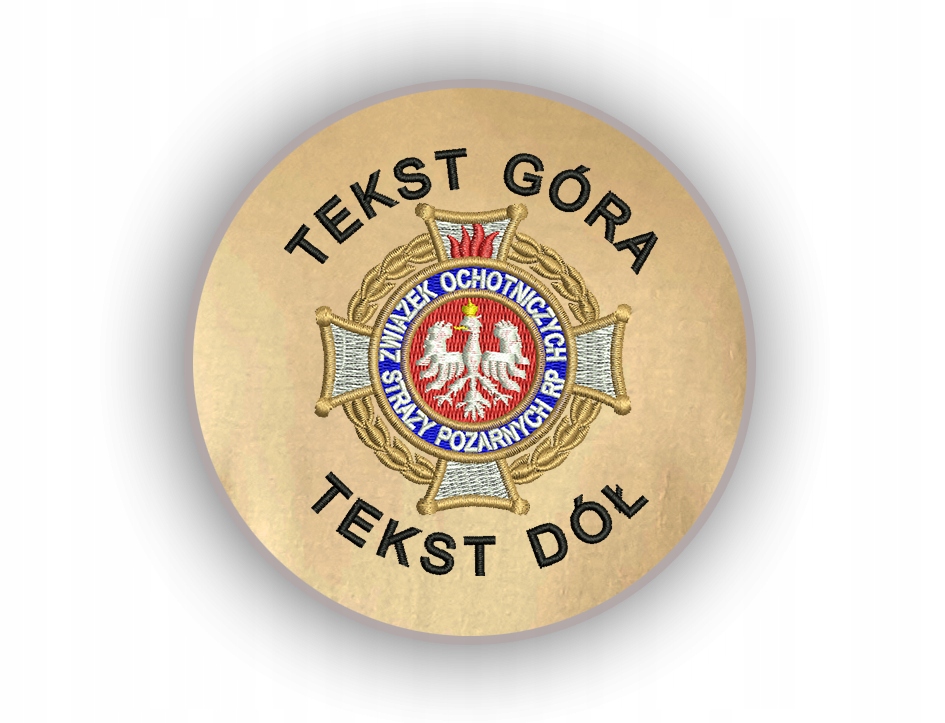 POLO STRAŻ OSP ZOSP PIASKOWE NAZWA JEDNOSTKI PL Rozmiar M