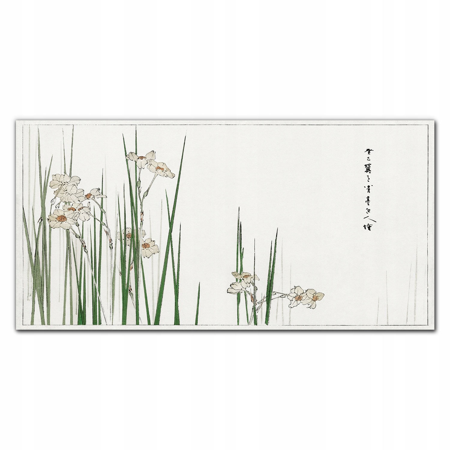 Obraz na stenu Plátno Ázijské kvety 140 x 70 cm