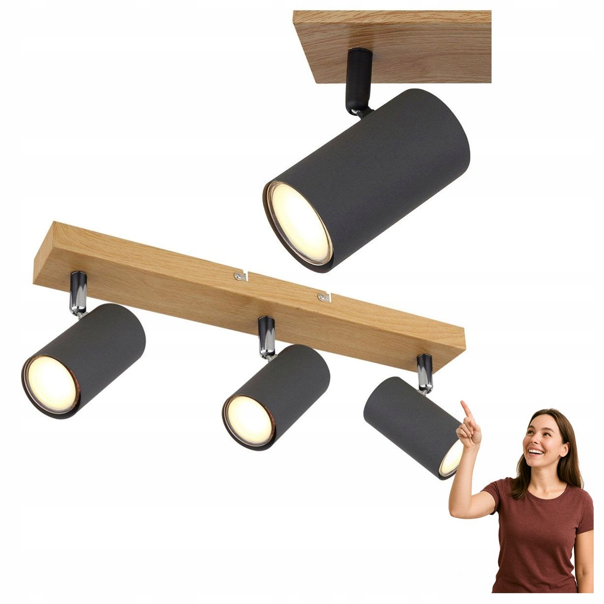 Spot reflektorová lampa Robby 57911-3G Globo