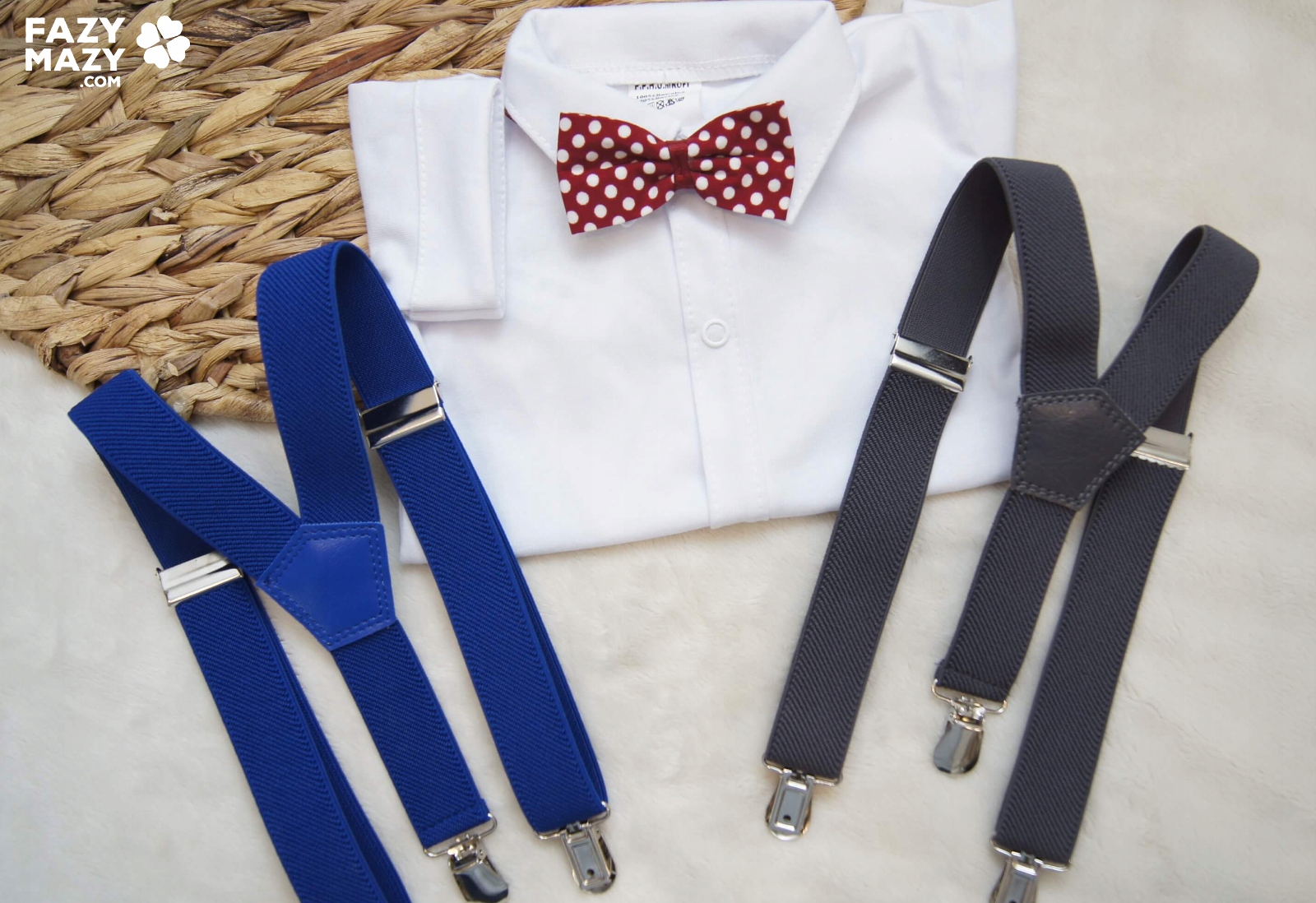 Szelki dla dziecka niebieskie chabrowe 0-3 lata Marka Inna marka