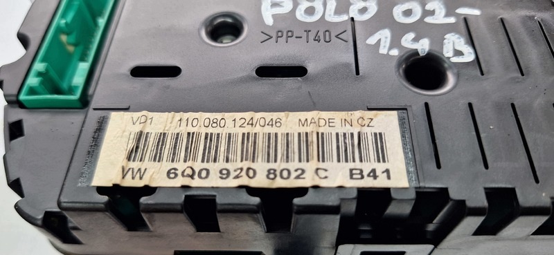 dials VW POLO 02- 6Q0920802C