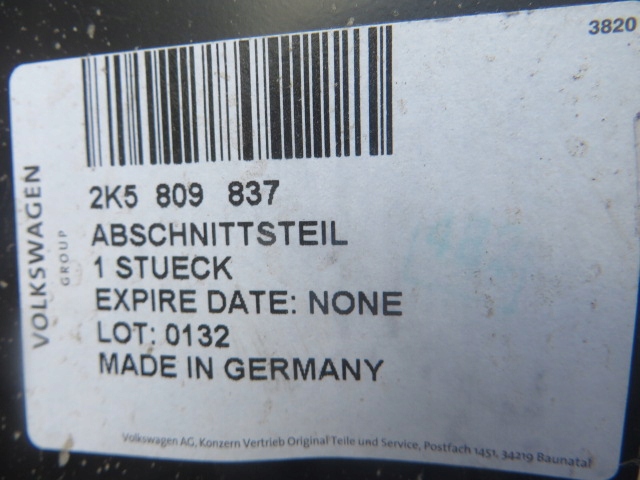 VW CADDY 2K5 SLUPEK PROG LEWY POSZYCIE Car type Cargo vans