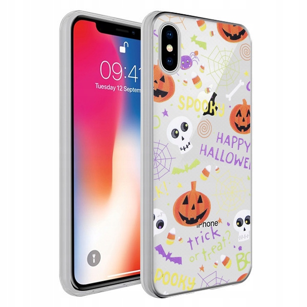 

Etui Do Iphone Xs Case Pokrowiec Obudowa Spooky