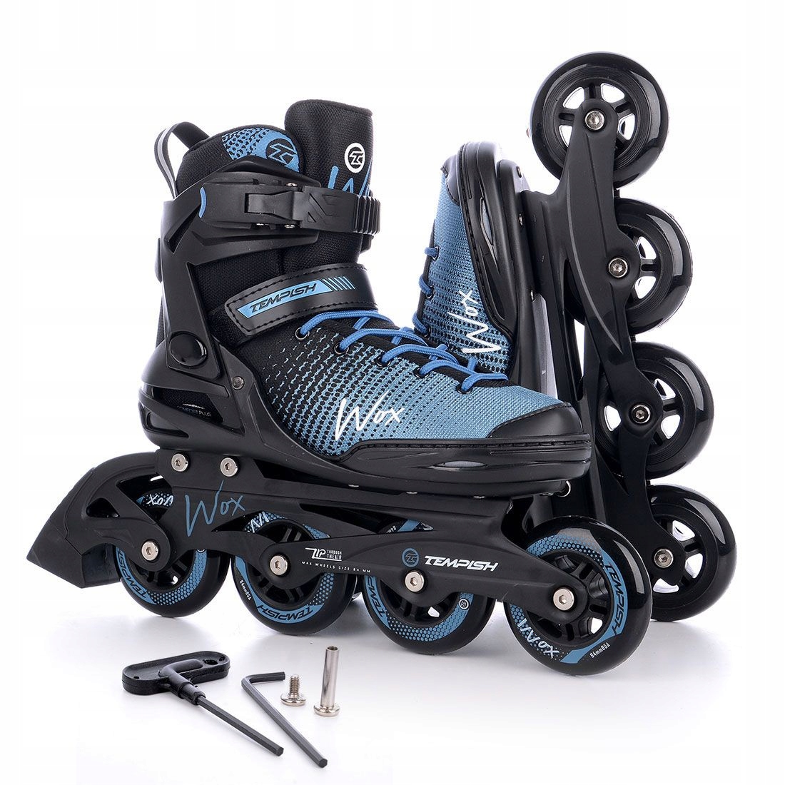 Kolečkové Brusle tempish Wox klasické fitness Abec 7 Blu 44