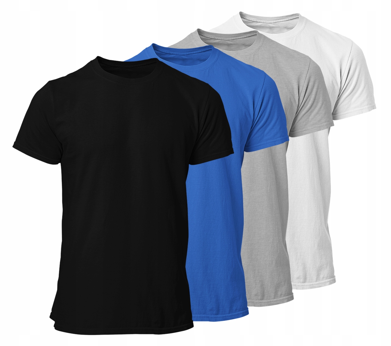 

Koszulka męska T-shirt 100% Bawełna Zestaw 4 szt.
