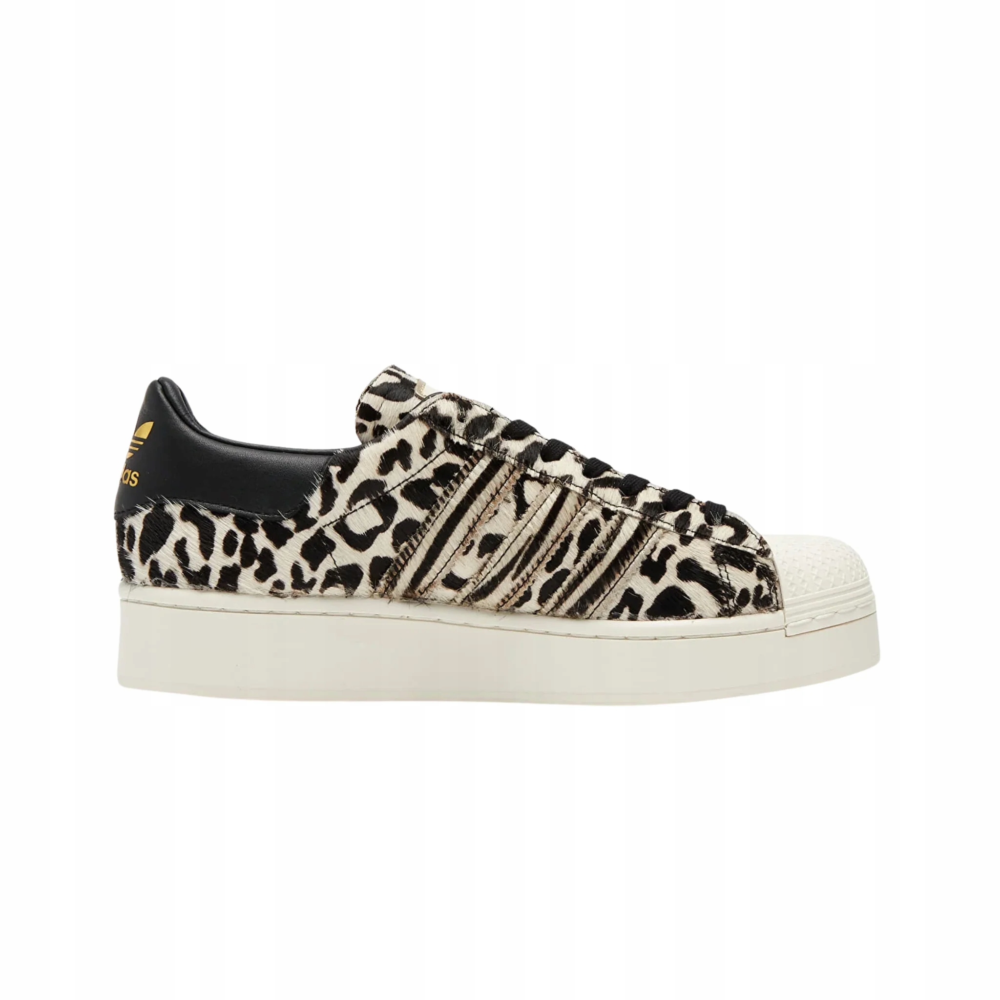 adidas Superstar Bold W Snow Leopard Białe Platforma Skóra FV3463 40