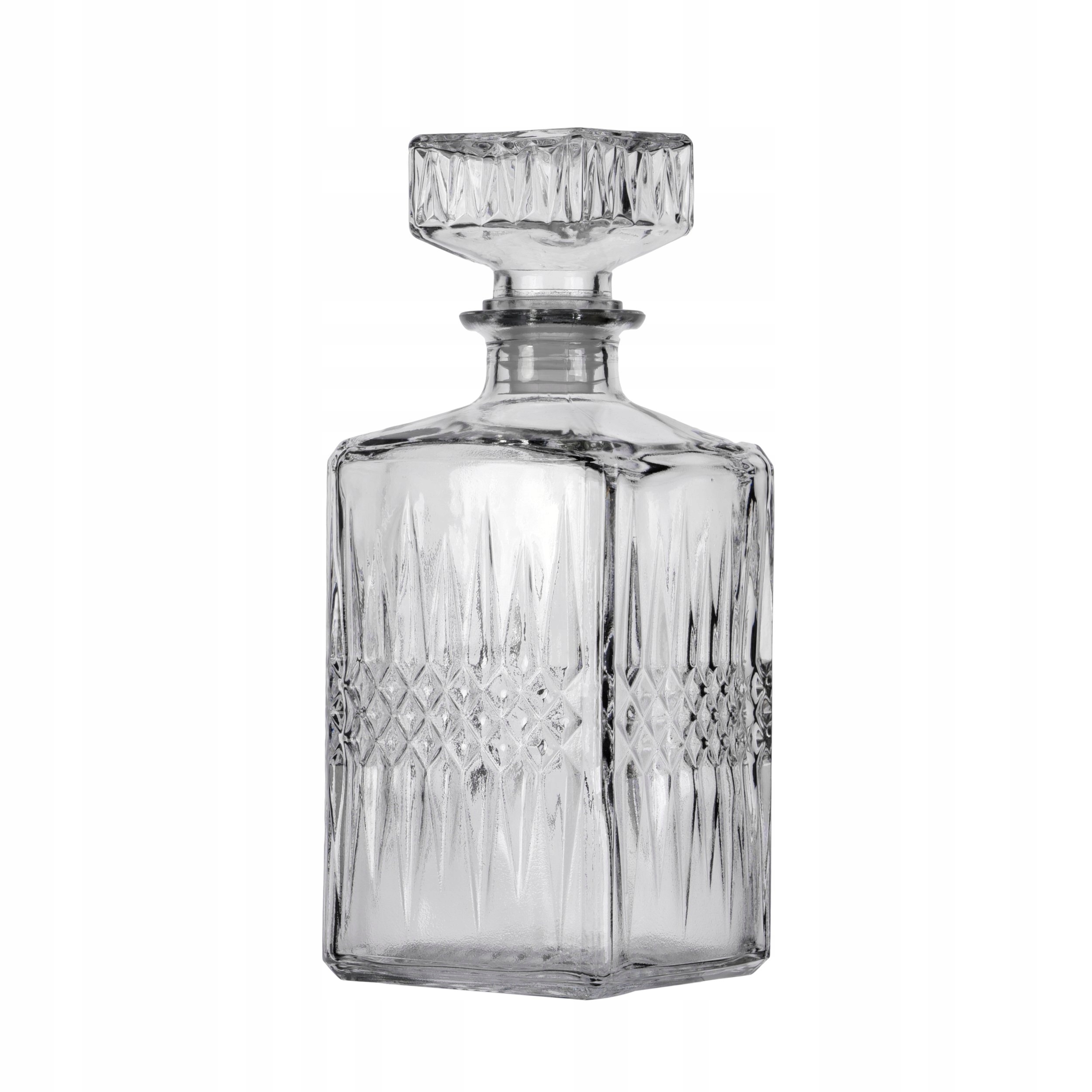 

Karafka Szklana 0,85l Whisky Wino Brandy Nalewka