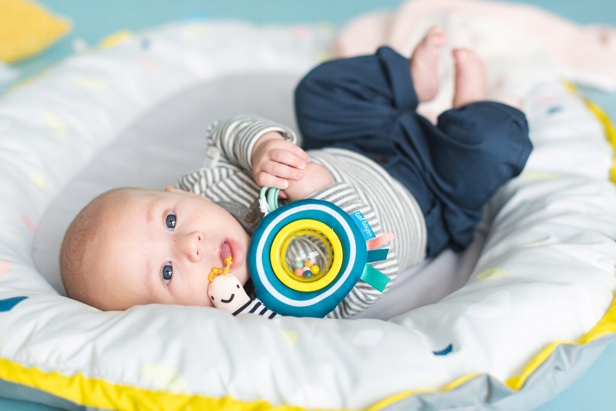 Taf Toys Zawieszka z grzechotką Ślimak Scotty 0m+ Marka Taf Toys