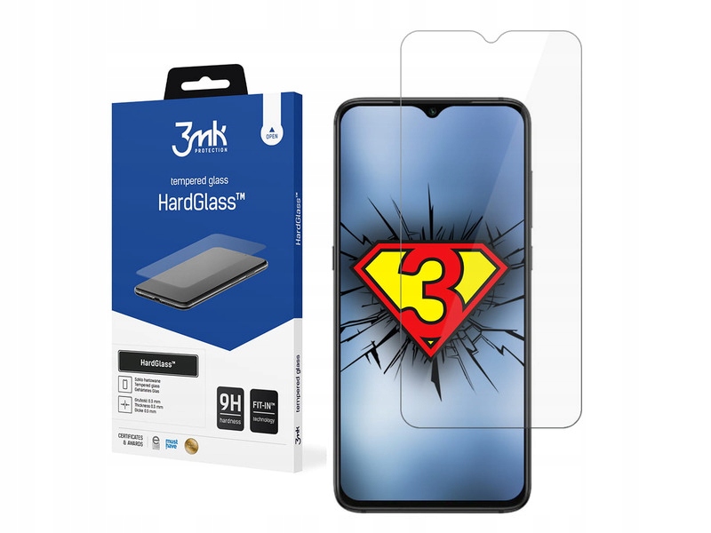 

Szkło hartowane 3MK HardGlass do Redmi 9-9A-9C