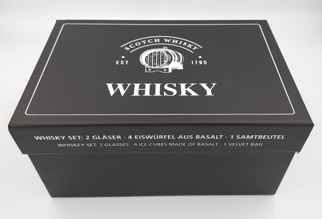 Zestaw do whisky drinków kostki szklanka prezent Kod producenta 4241
