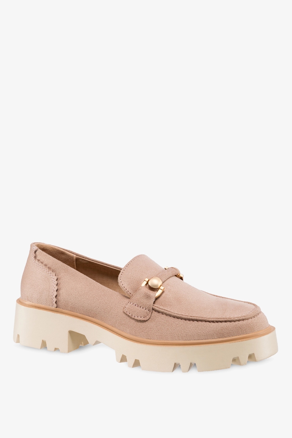 MOKASYNY DAMSKIE PÓŁBUTY WSUWANE NA PLATFORMIE MODNA OZDOBA WIOSENNE r 40 Stan opakowania oryginalne