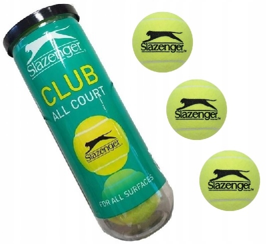 

Piłki do tenisa ziemnego all court Slazenger 3szt.