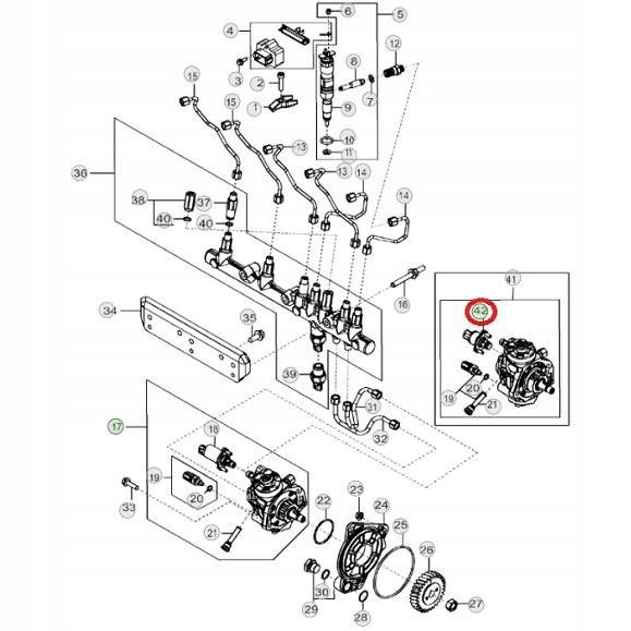 КЛАПАН ВПРЫСКИВАЮЩЕГО НАСОСА JOHN DEERE CLAAS DZ111137