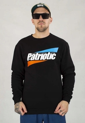 Mikina Patriotic Bez Kapuce Trigonal černá