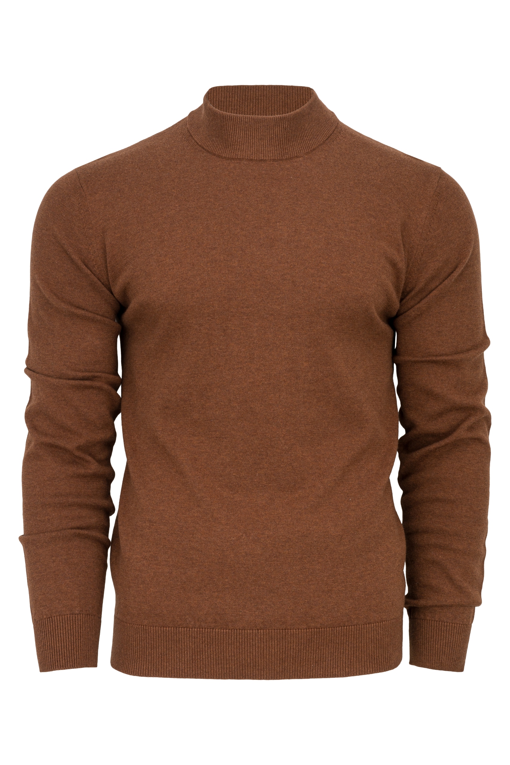 Pánský pologolf M&M hnědý Premium Cotton 100% vel M