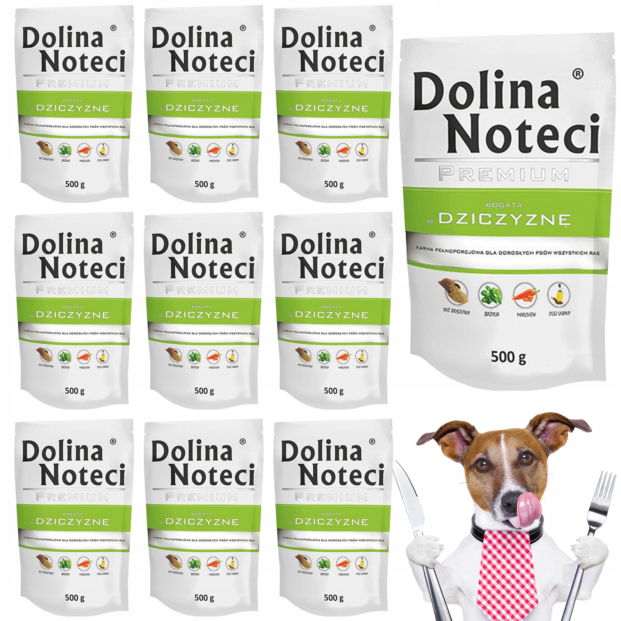 Dolina Noteci Premium Krmivo pro psa Zvěřina 10 x 500 g