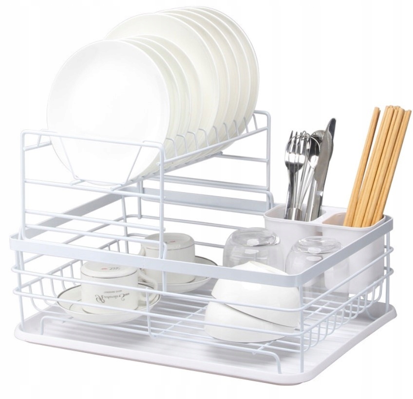 

Suszarka Do Naczyń Ociekacz Z Tacką Dwupoziomowa