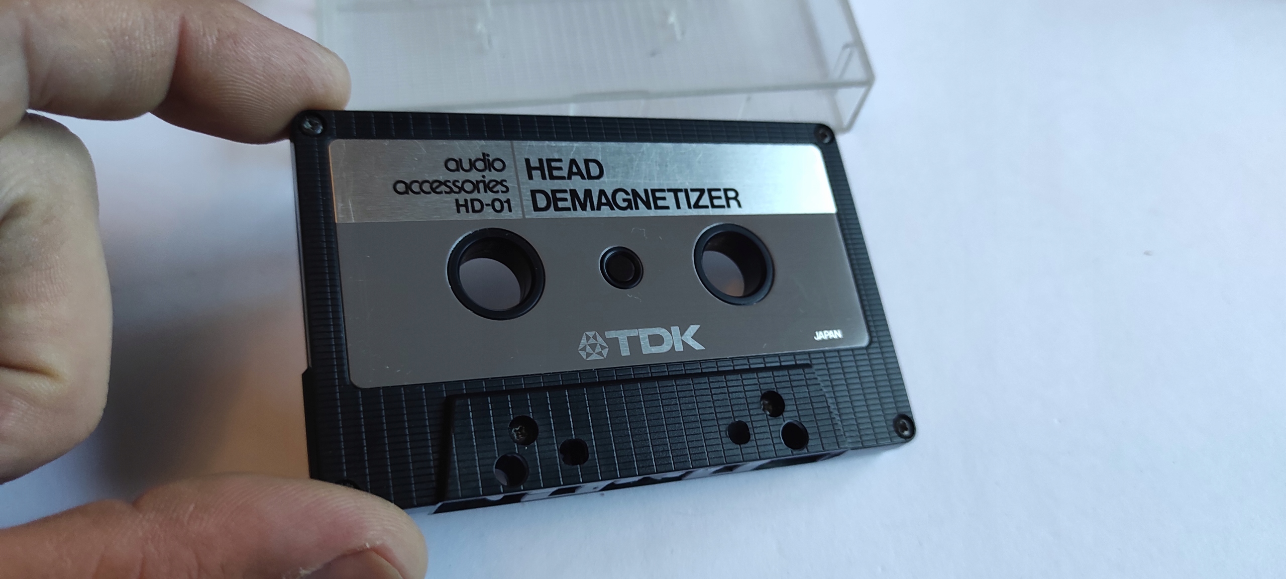 TDK HD-01 Head Demagnetizer Demagnetyzer kaseta demagnetyzująca *627 Model HD-01