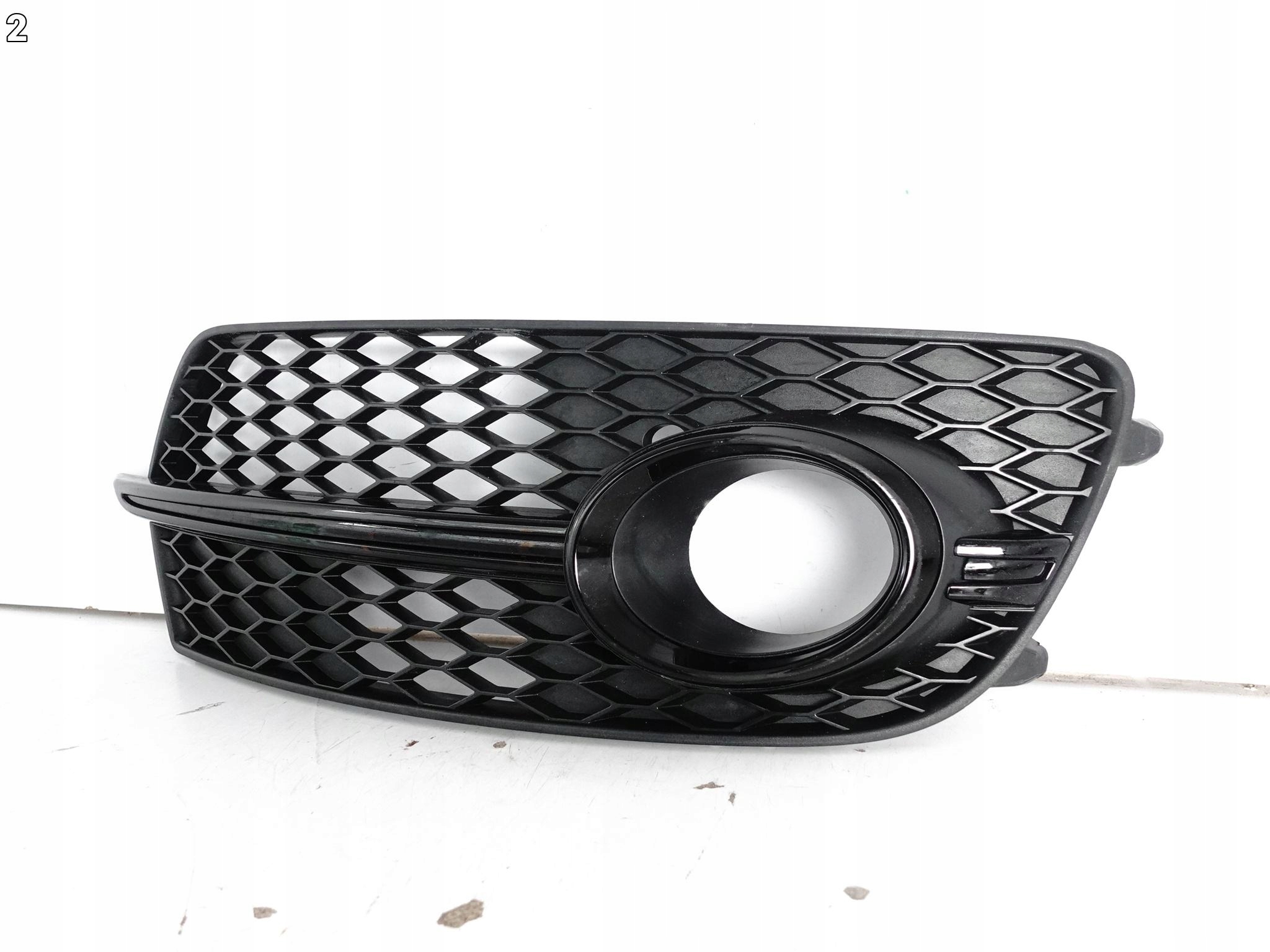 AUDI Q5 S-LINE 8R0 LIFT 12-16 grid grille intake bumper front right BLACK