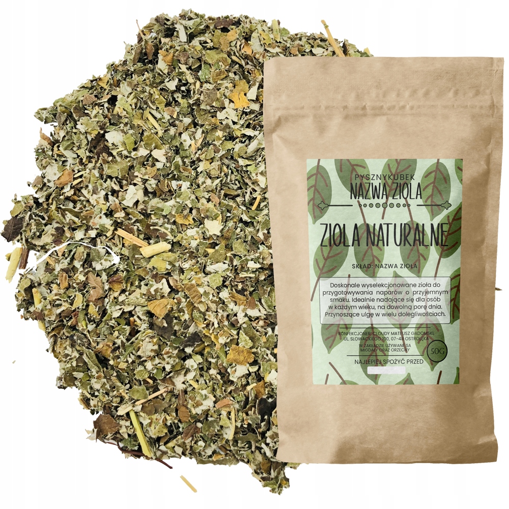 Liść Maliny 50g naturalny bez dodatków jakość