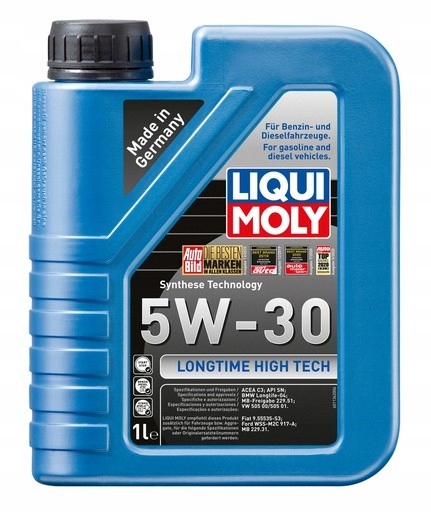 Olej silnikowy Liqui Moly Longtime High Tech 5W-30 wysoka wydajność