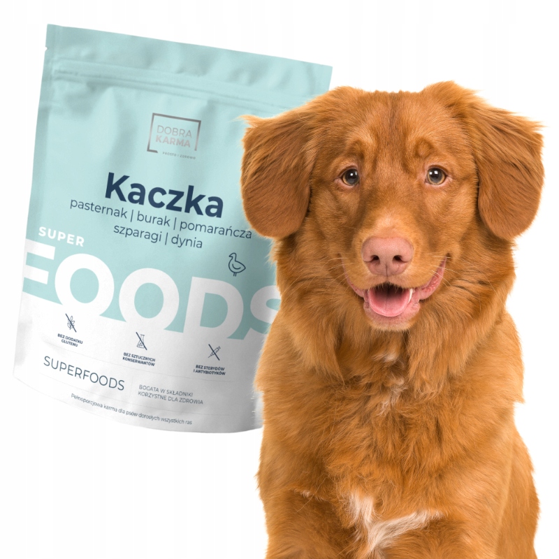 DobraKarma Holistic Kaczka z Pasternakiem (dla psów dorosłych) 2kg
