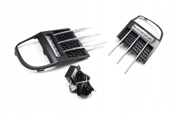 DRL020052LP - Решітки з LED DRL для Golf 6 08-12 GTI GTD