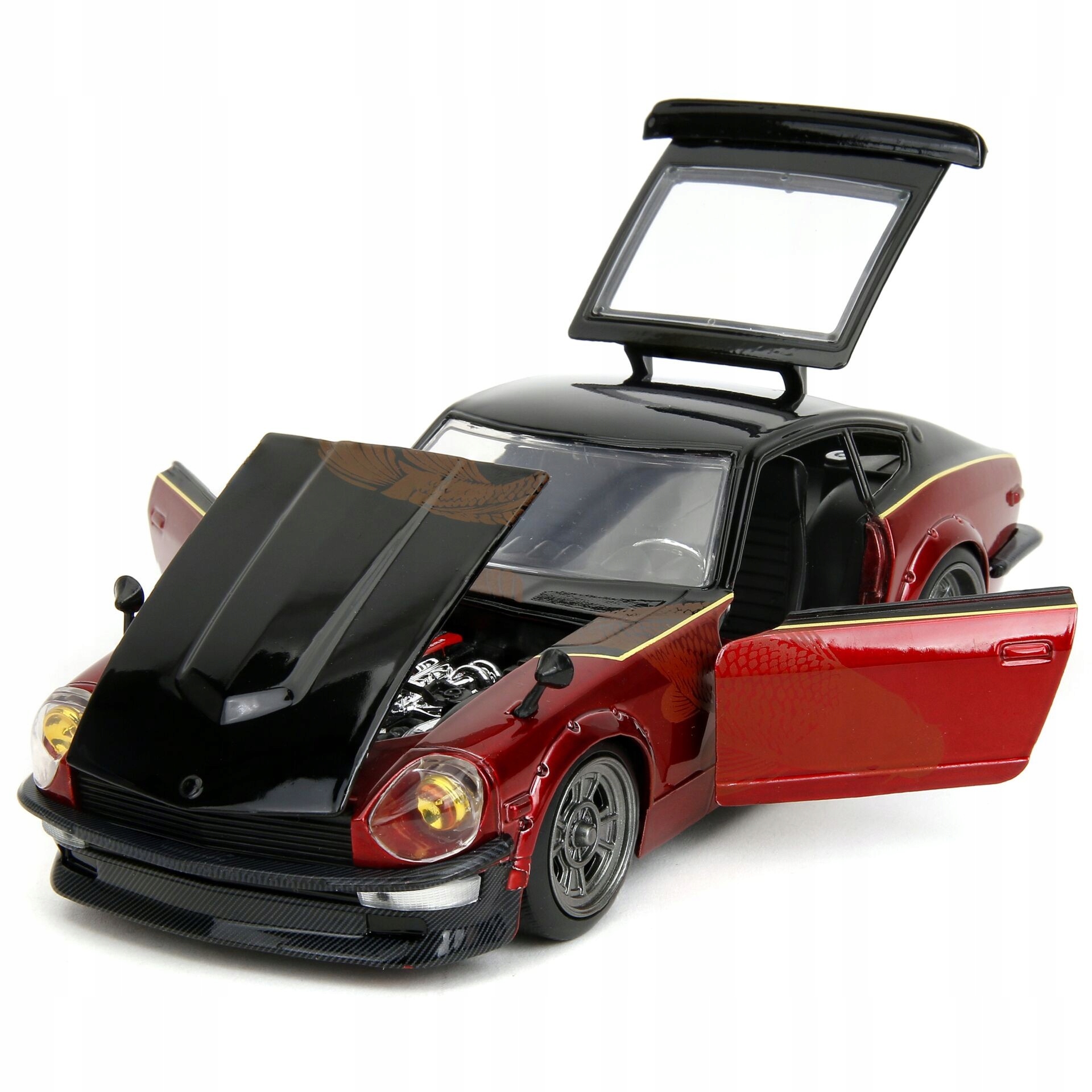 Datsun 240Z (F10) 1972 Red Han Fast X Rychle a zběsile 10 Jada Toys 1:24