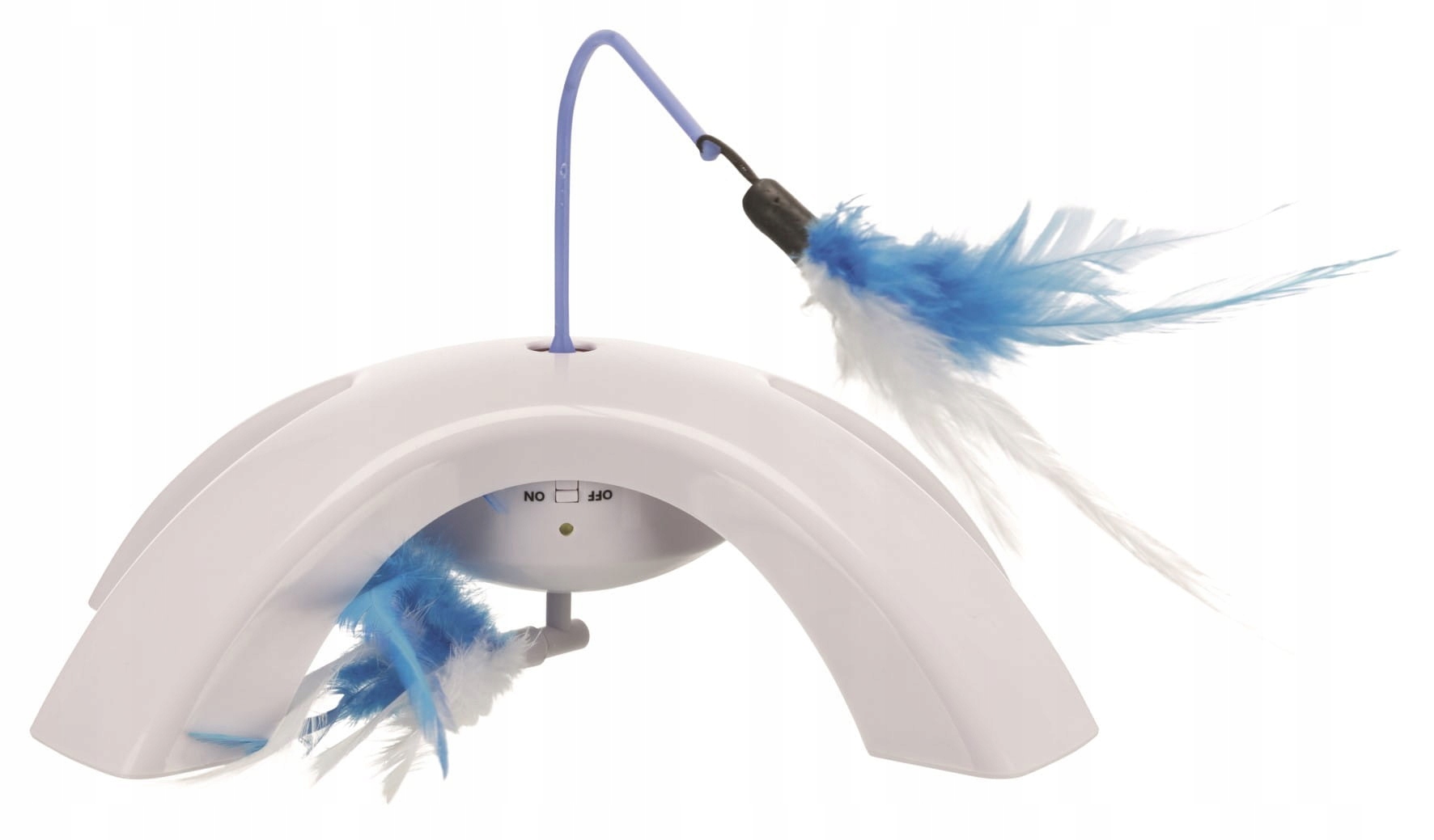 Levně Interaktivní Hračka Trixie s pohyblivými peříčky, plastová, 23 x 15 x 18 cm