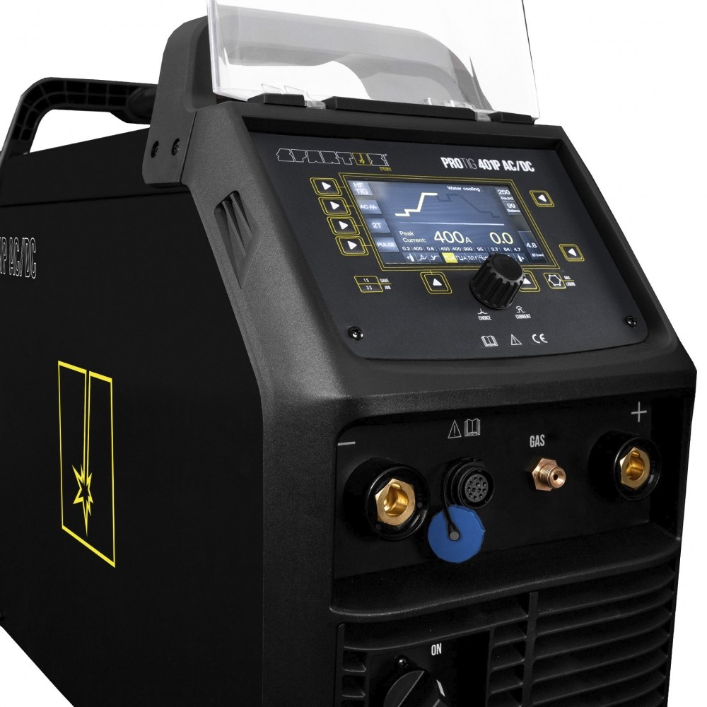 Spawarka ProTIG SPARTUS 401P AC/DC PULS 400A HF Prąd spawania 400 A